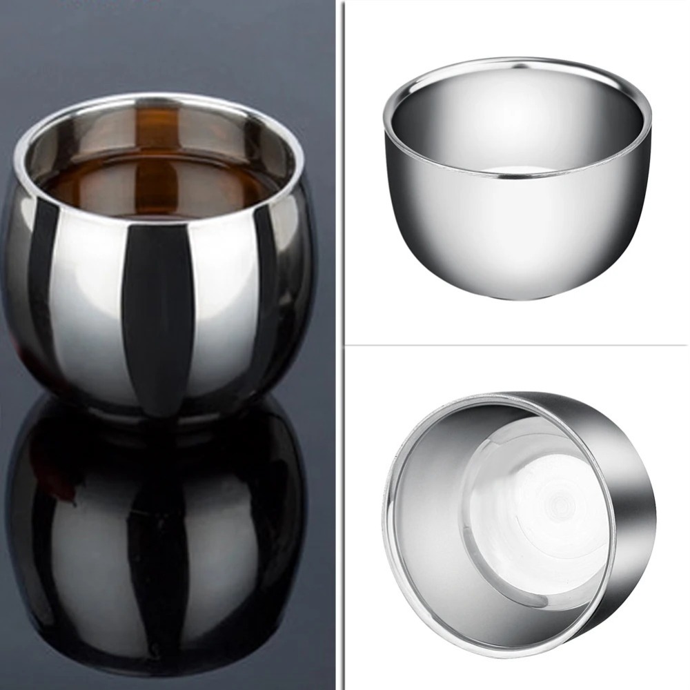 Espresso Shot Glass - Hoge kwaliteit 100/150 ML roestvrijstalen beker