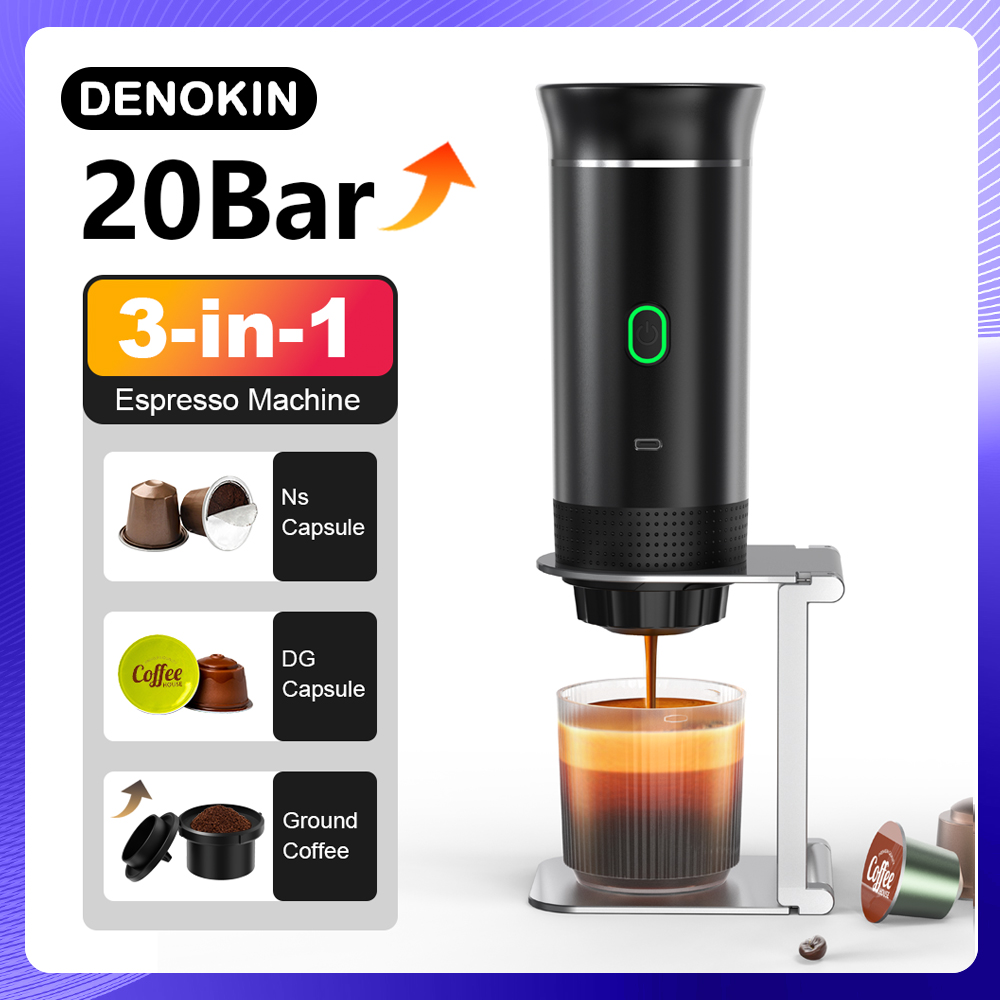 Coffee Equipment For Camping - Draadloos elektrisch draagbaar espressomachine voor auto
