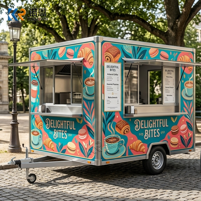 Coffee Van Equipment - Mobiele keukenwagen, foodtruck, taco'swagen, koffiewagen, restaurant,