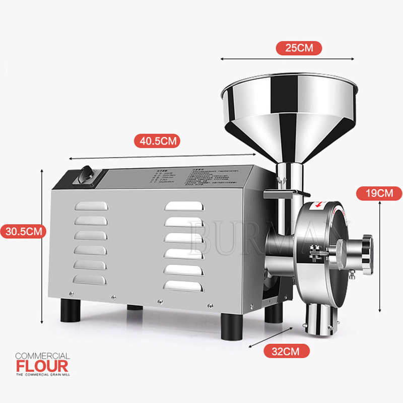 Elektrische graanmolen, commer - Coffee Grinder Burr Flat recensie en prijs